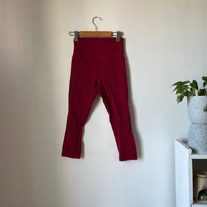 Lululemon cropped tight